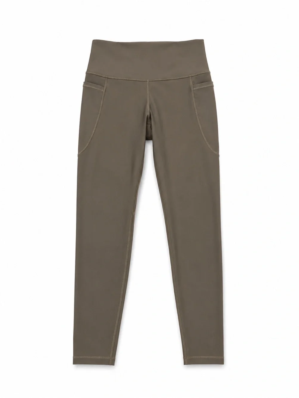 Old Navy Active Powersoft High Rise Pocket Leggings Gray Medium